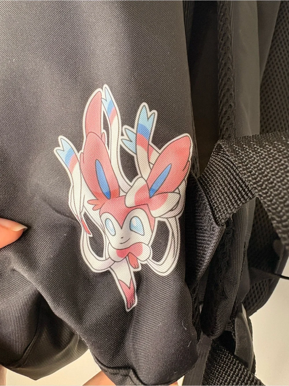 Bioworld Pokemon Eevee EVOLUTIONS Black & Blue Backpack NWT